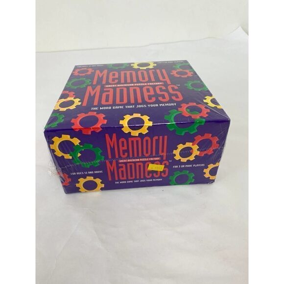 Vintage NWT 1994 Memory Madness Game - Picture 3 of 7